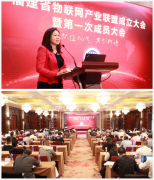 王晶总裁出任福建省物联网产业联盟首届理事长