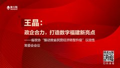 王晶：政企合力，打造数字福建新亮点